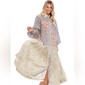 Alemais Floral Lucia Maxi Dress